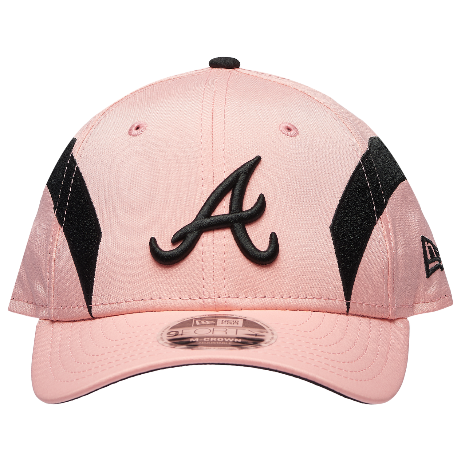 New Era 940MC  DL Atlanta Braves - Men's - Pink/Black