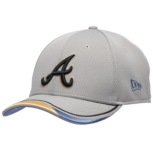 New Era 940MC  DL Atlanta Braves - Men's - Gray/Multi