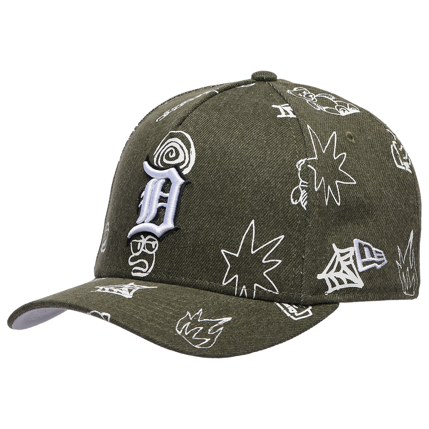 New Era 940MCAF  DL Detroit Tigers - Men's - Black/Multi
