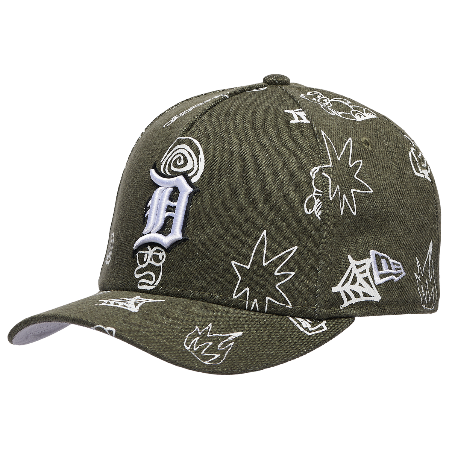 New Era 940MCAF  DL Detroit Tigers - Men's - Black/Multi
