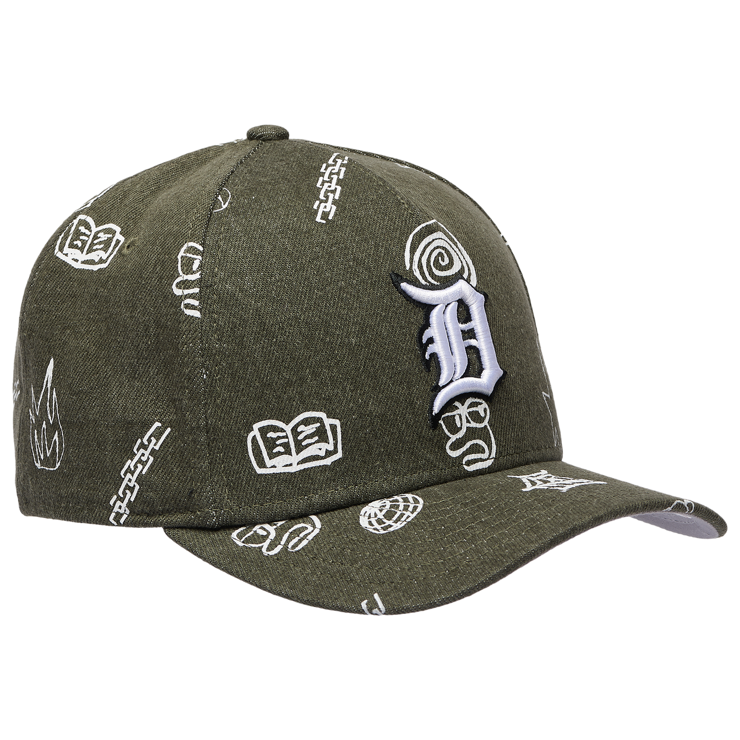 New Era 940MCAF  DL Detroit Tigers - Men's - Black/Multi