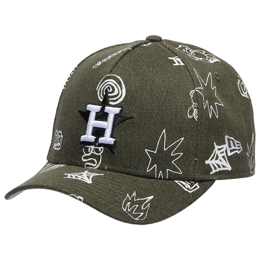 New Era 940MCAF  DL Houston Astros - Men's - Black/Multi