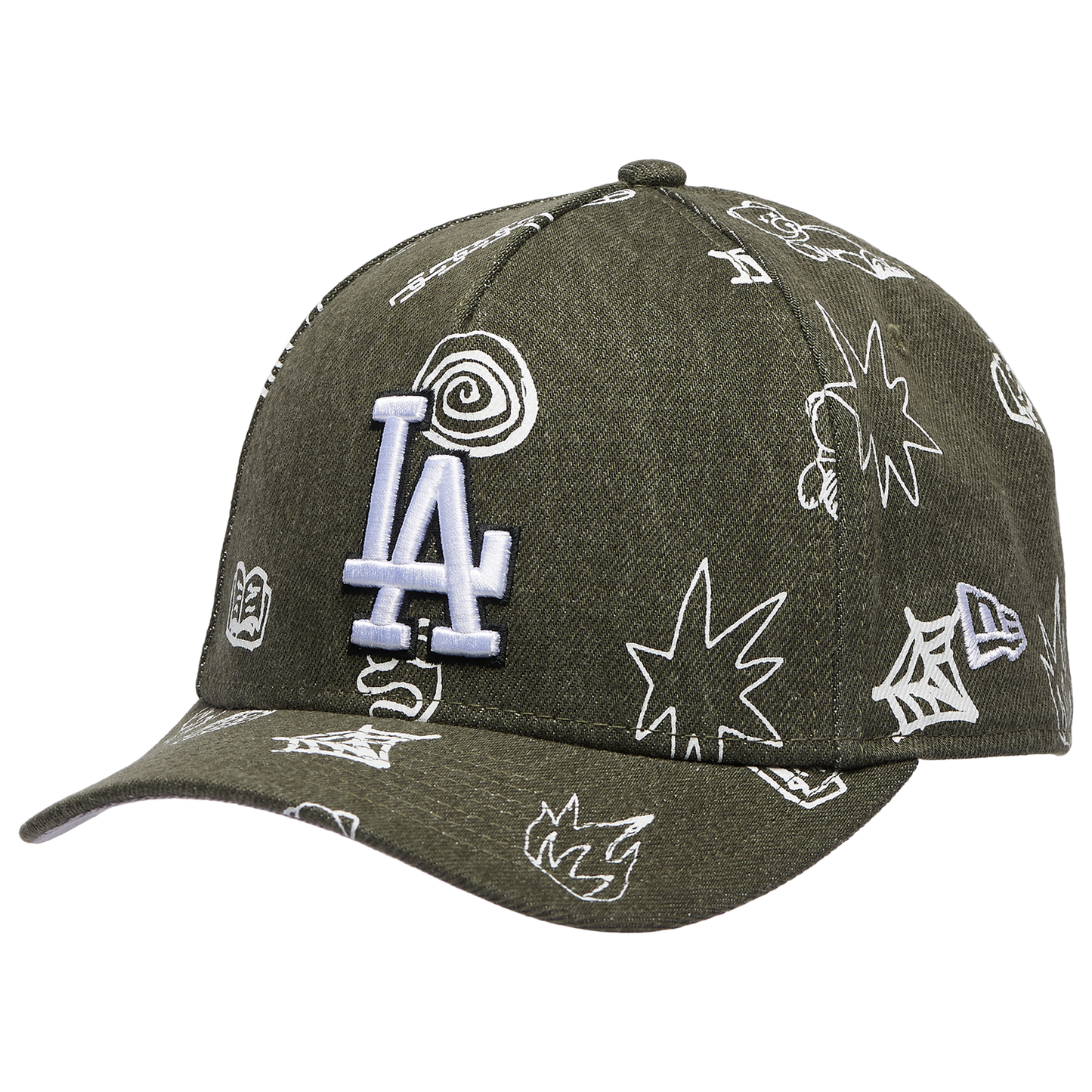 New Era 940MCAF  DL LA Dodgers - Men's - Black/Multi