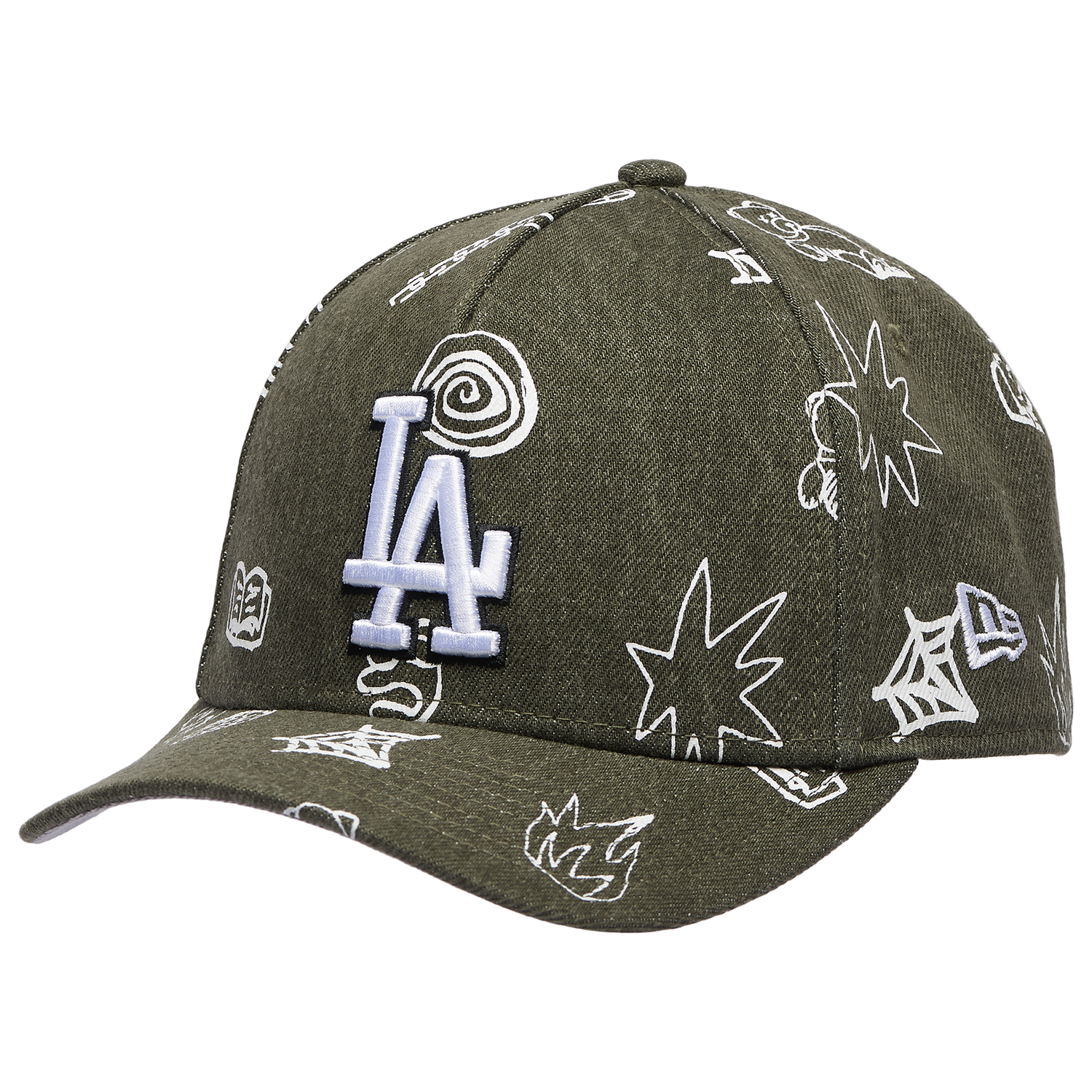 New Era 940MCAF  DL LA Dodgers - Men's - Black/Multi