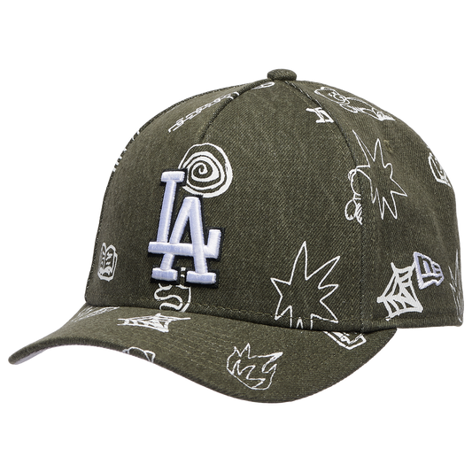 New Era 940MCAF  DL LA Dodgers - Men's - Black/Multi