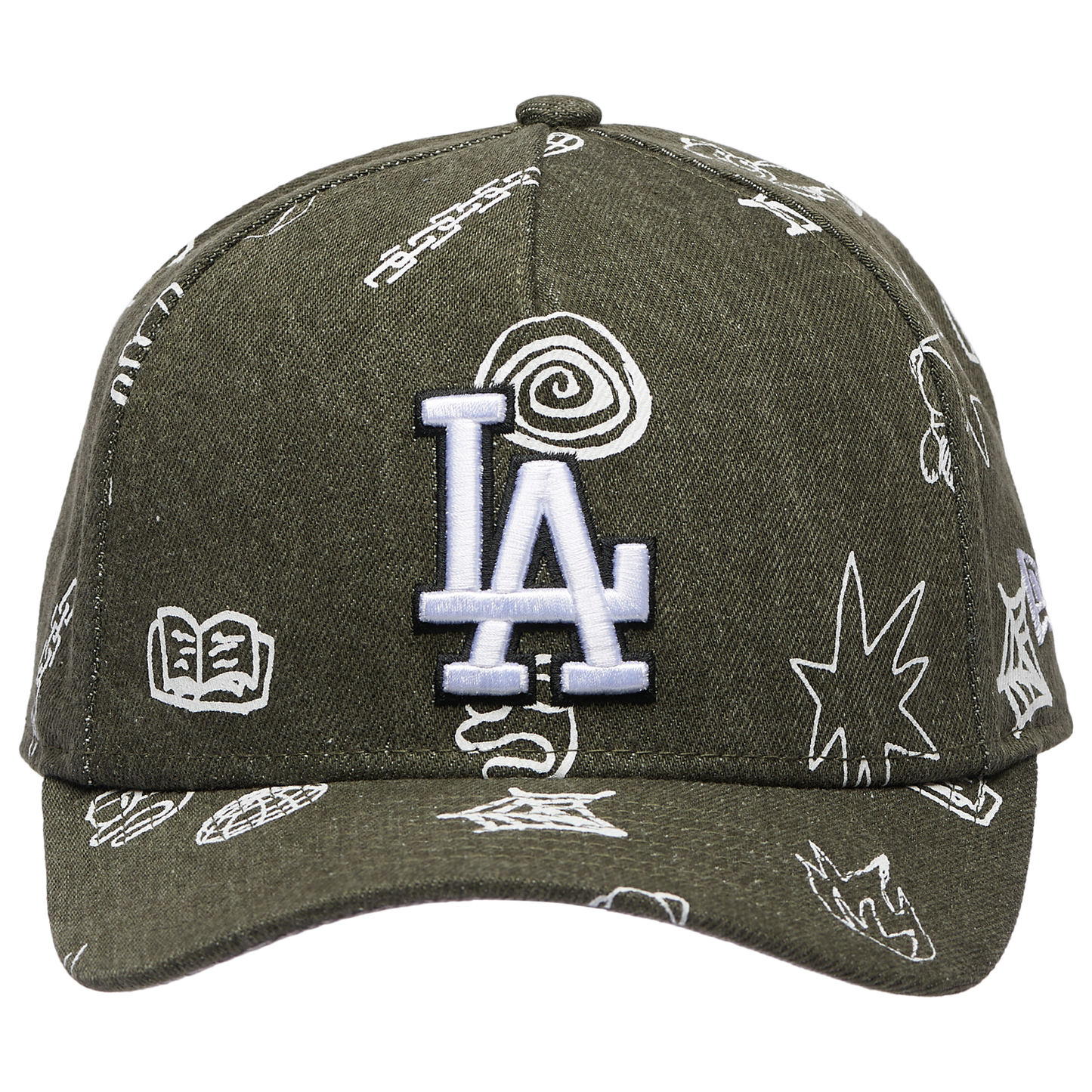 New Era 940MCAF  DL LA Dodgers - Men's - Black/Multi