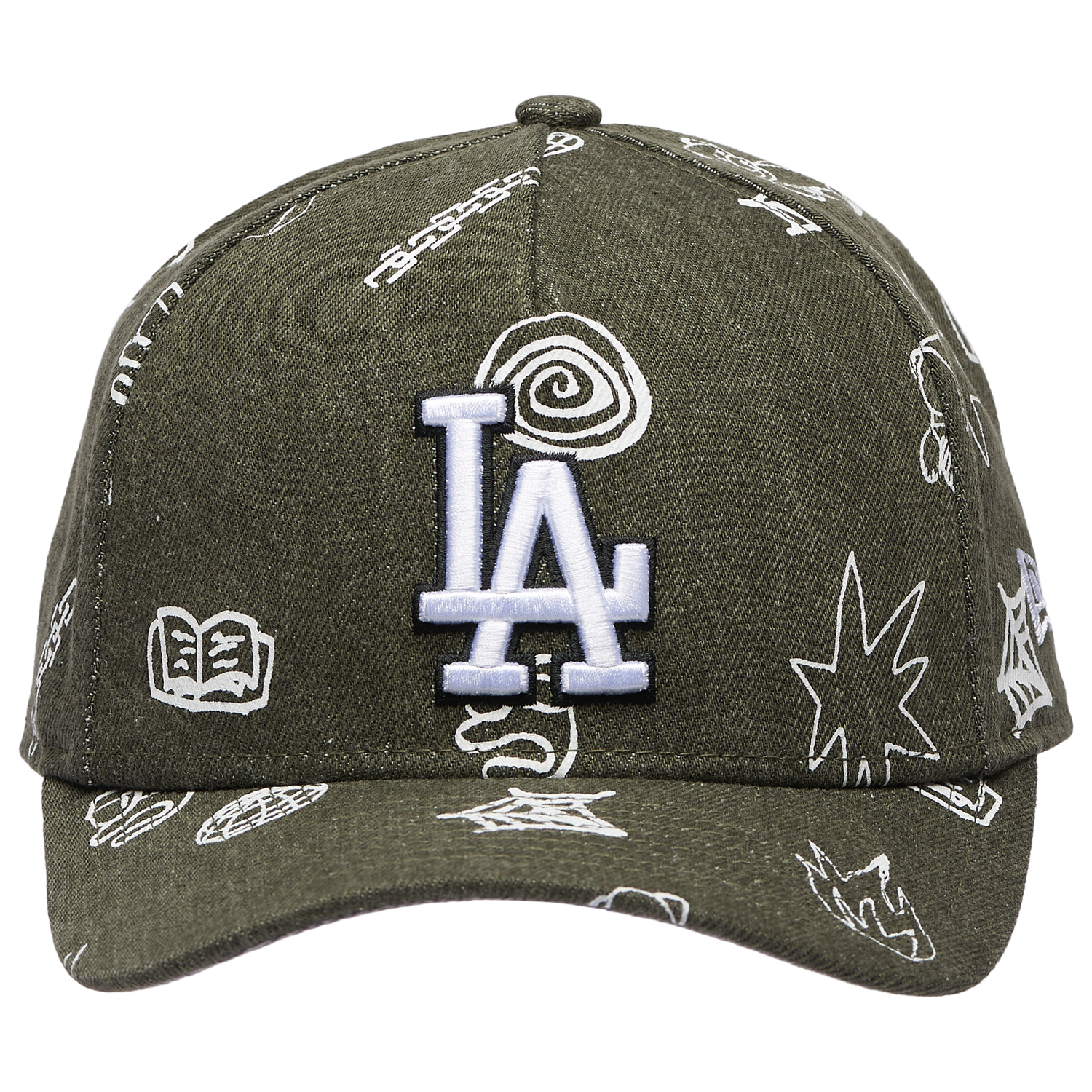 New Era 940MCAF  DL LA Dodgers - Men's - Black/Multi