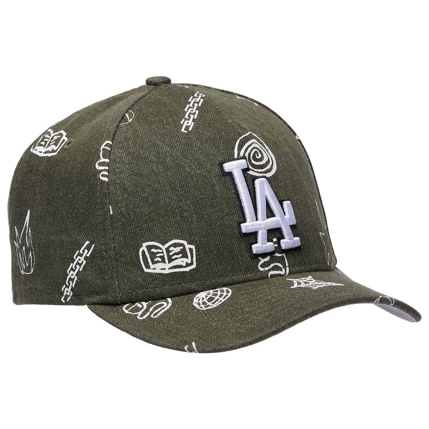 New Era 940MCAF  DL LA Dodgers - Men's - Black/Multi
