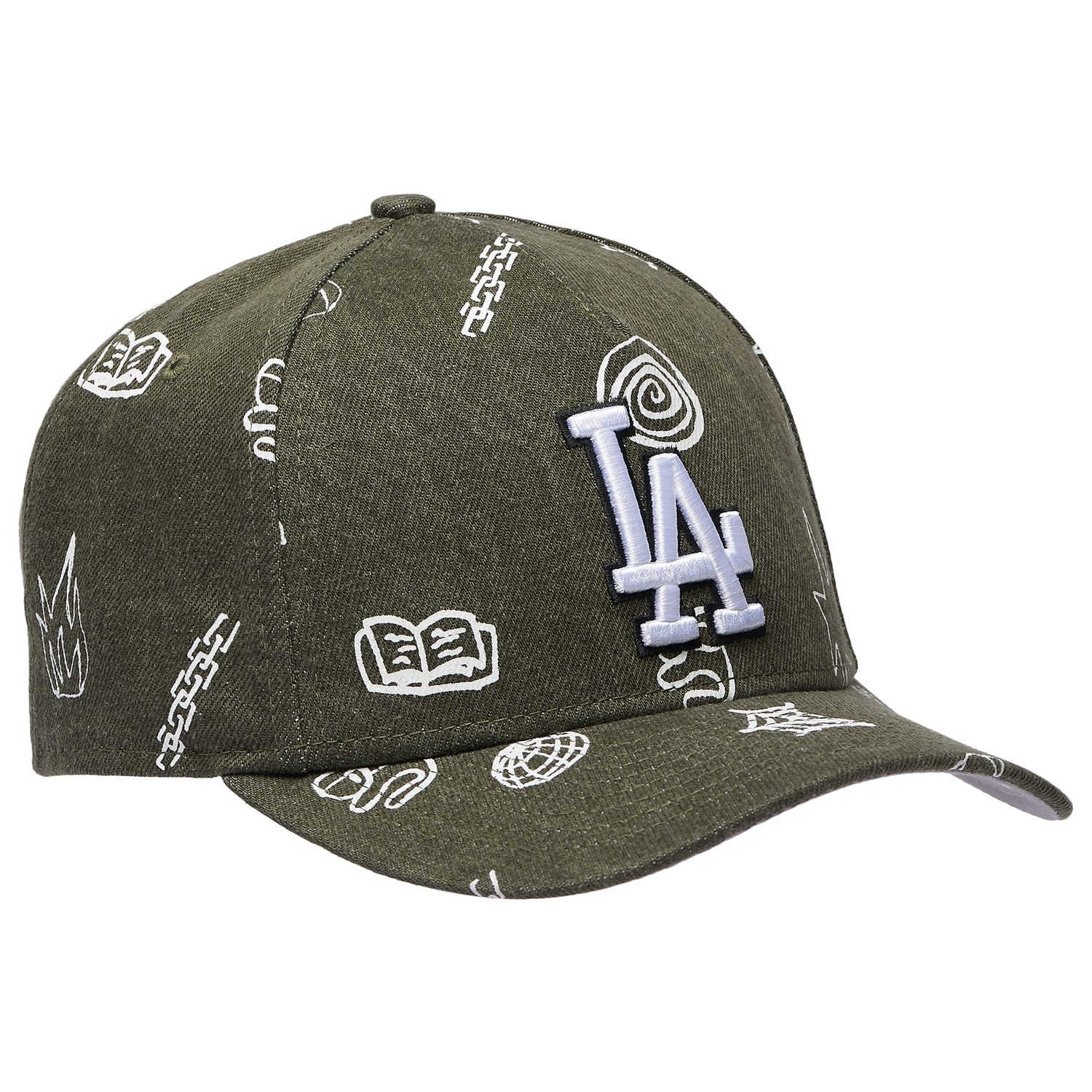 New Era 940MCAF  DL LA Dodgers - Men's - Black/Multi