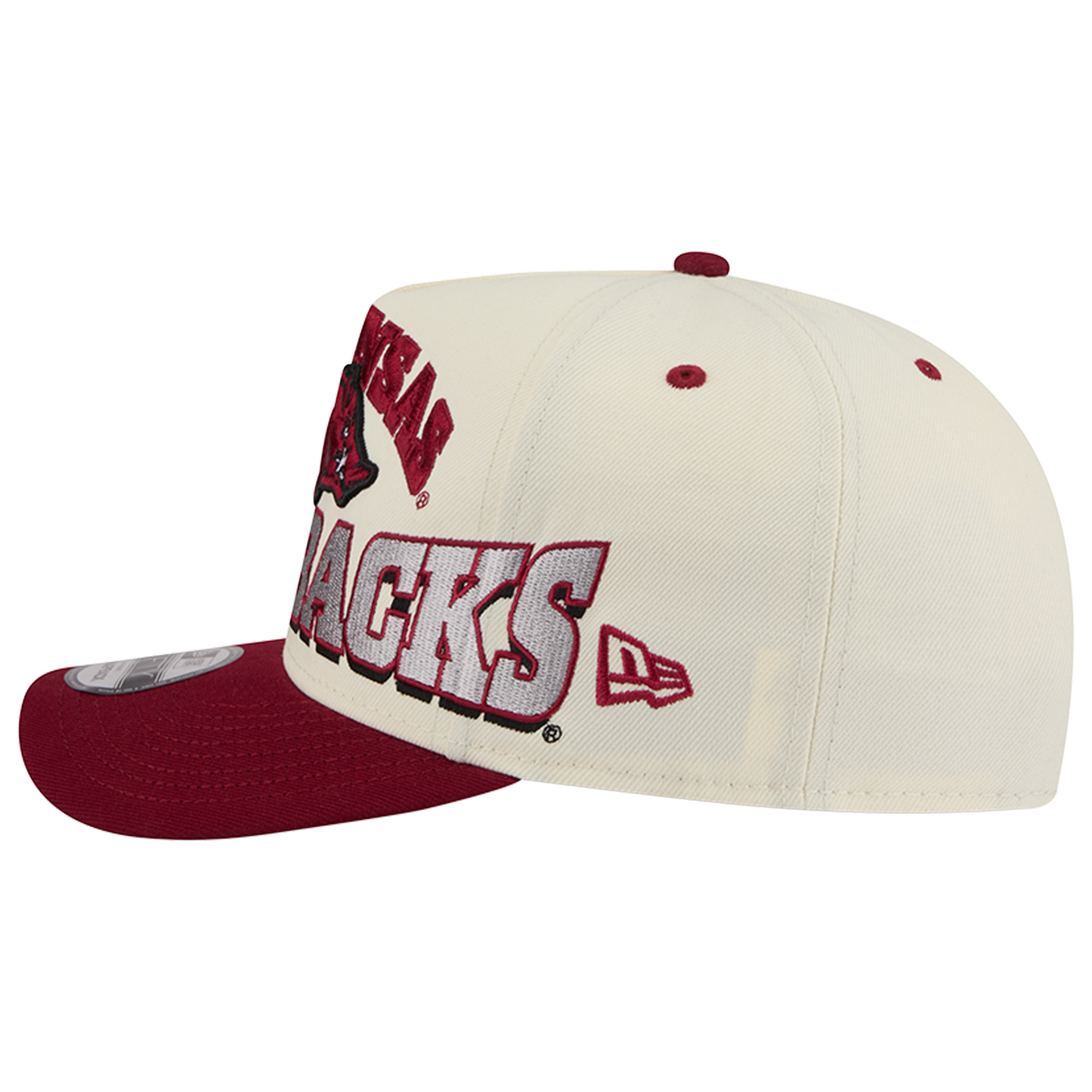 New Era Arkansas 26 9FIFTY A-Frame Cap - Men's - Tan/Red