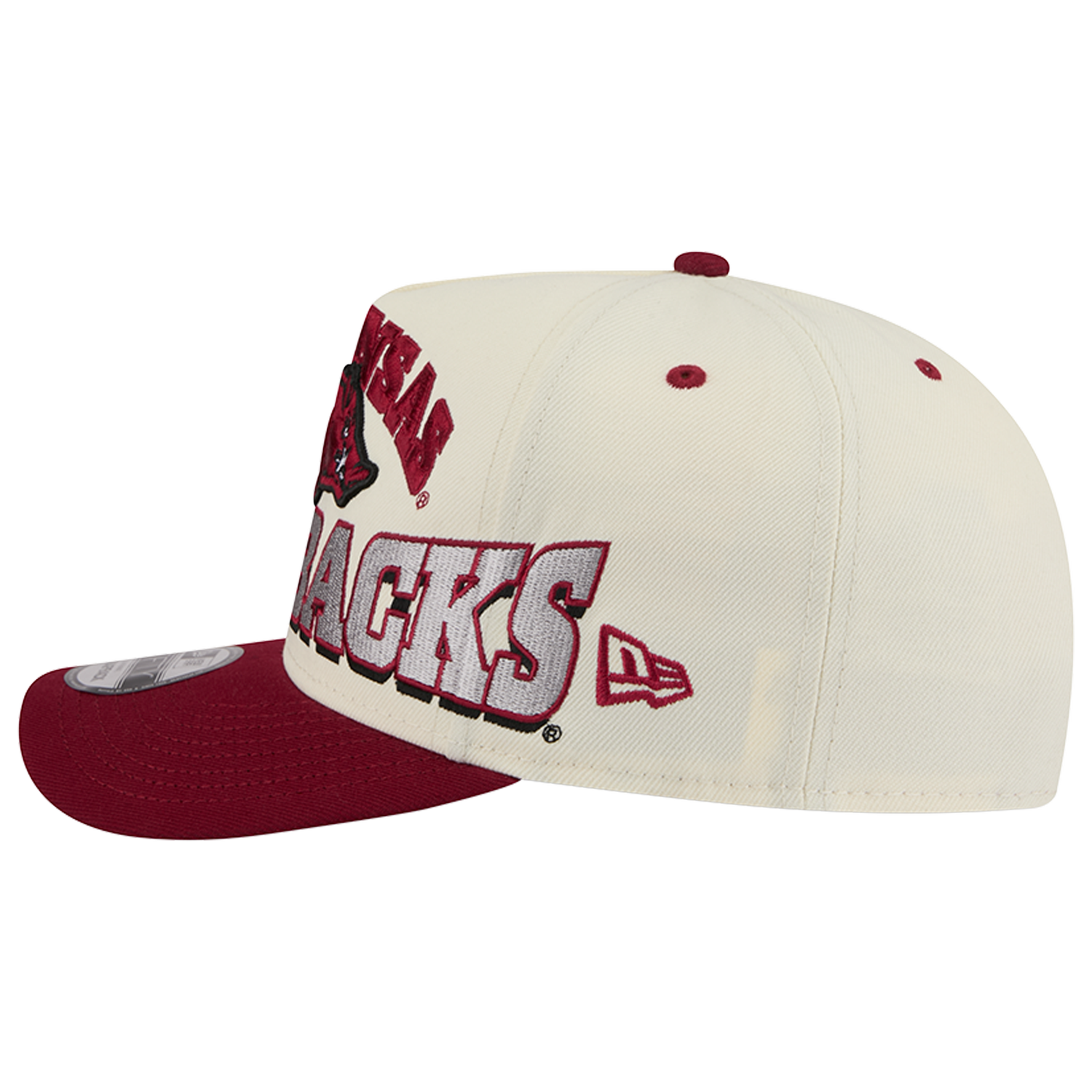 New Era Arkansas 26 9FIFTY A-Frame Cap - Men's - Tan/Red