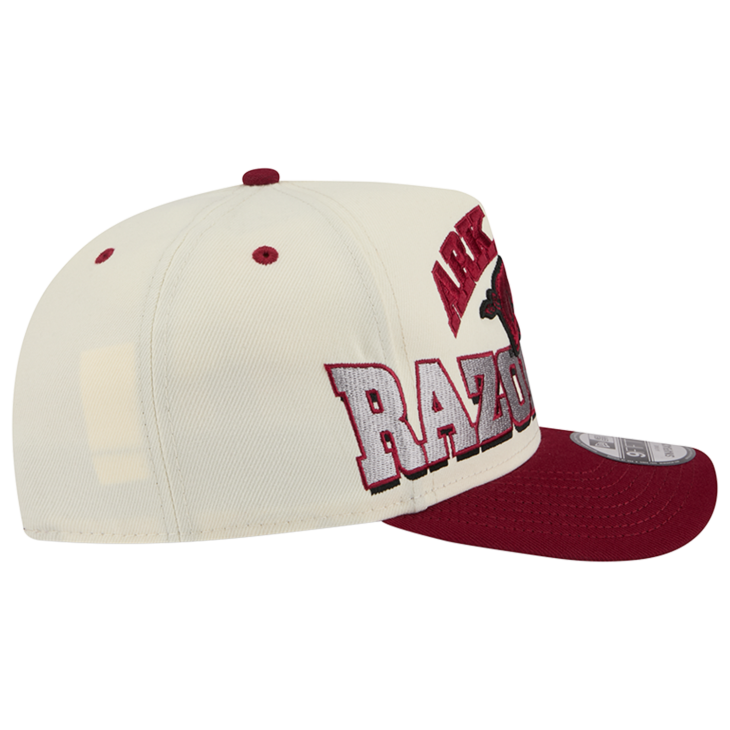 New Era Arkansas 26 9FIFTY A-Frame Cap - Men's - Tan/Red