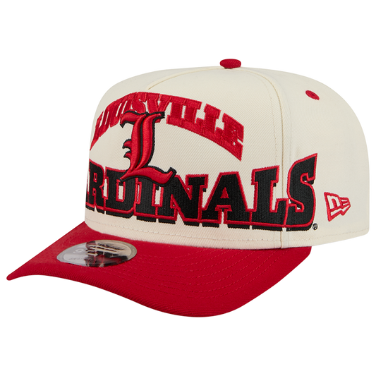New Era Louisville March Madness 26 950 A Frame Cap - Men's - Tan/Red/Black