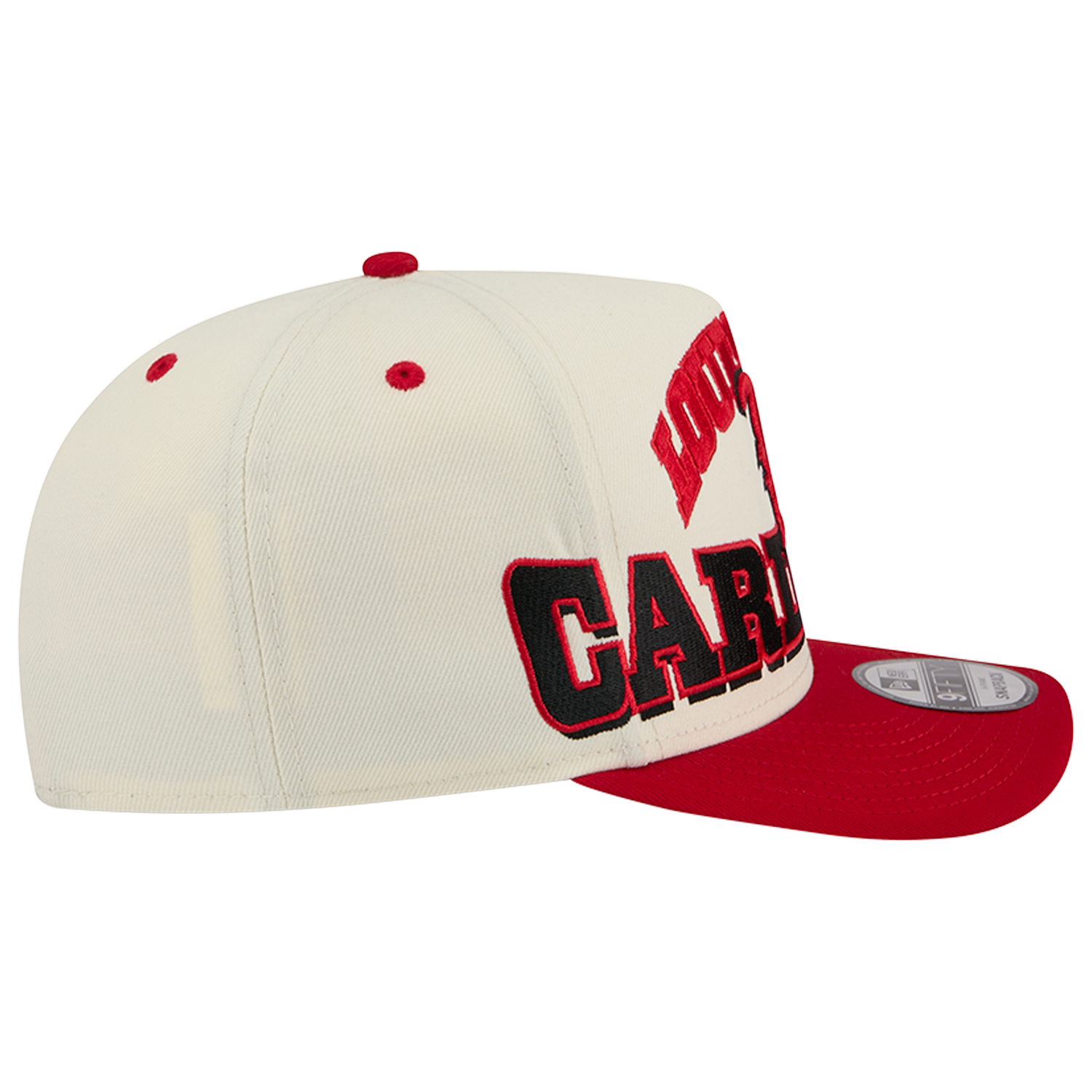 New Era Louisville March Madness 26 950 A Frame Cap - Men's - Tan/Red/Black