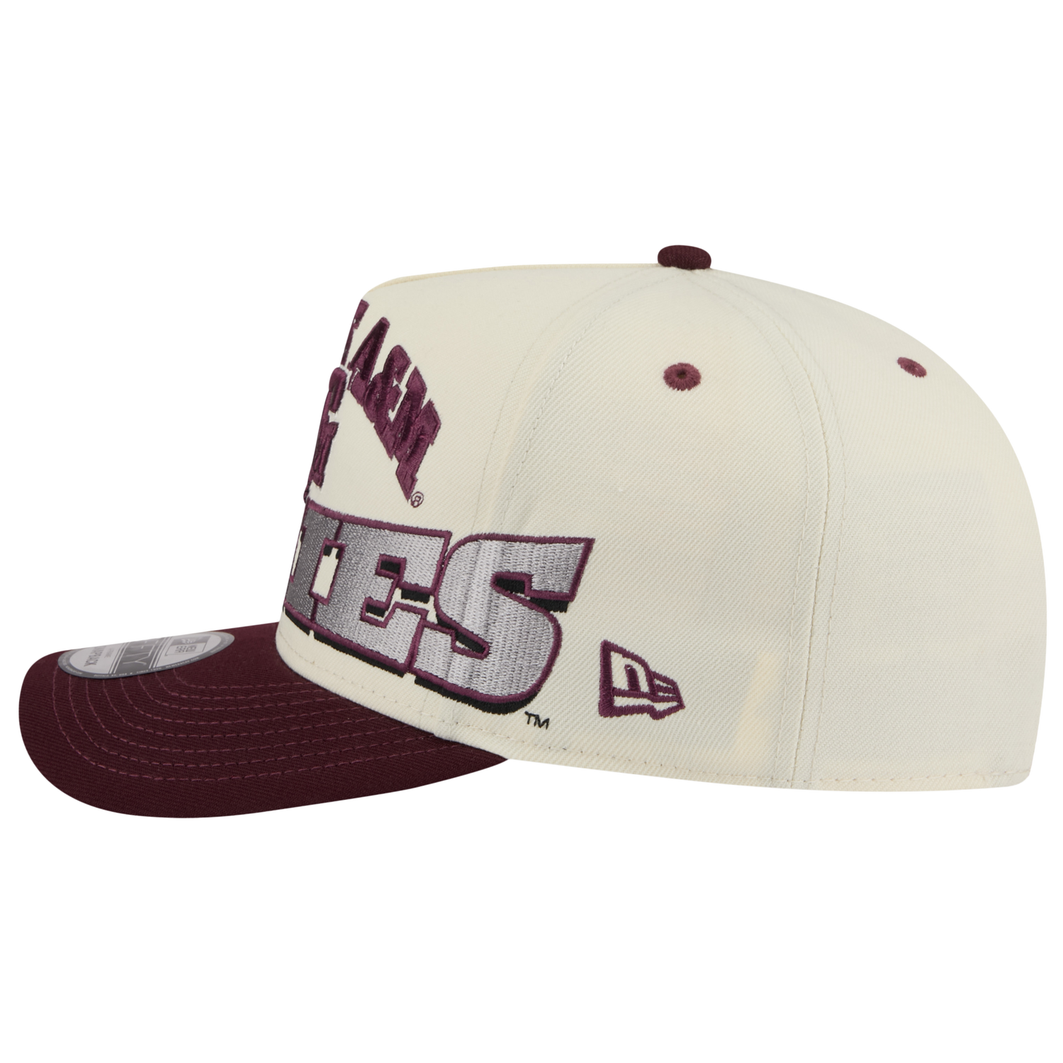 New Era Texas A&M March Madness 26 950 A Frame Cap - Men's - Tan/Maroon/Gray