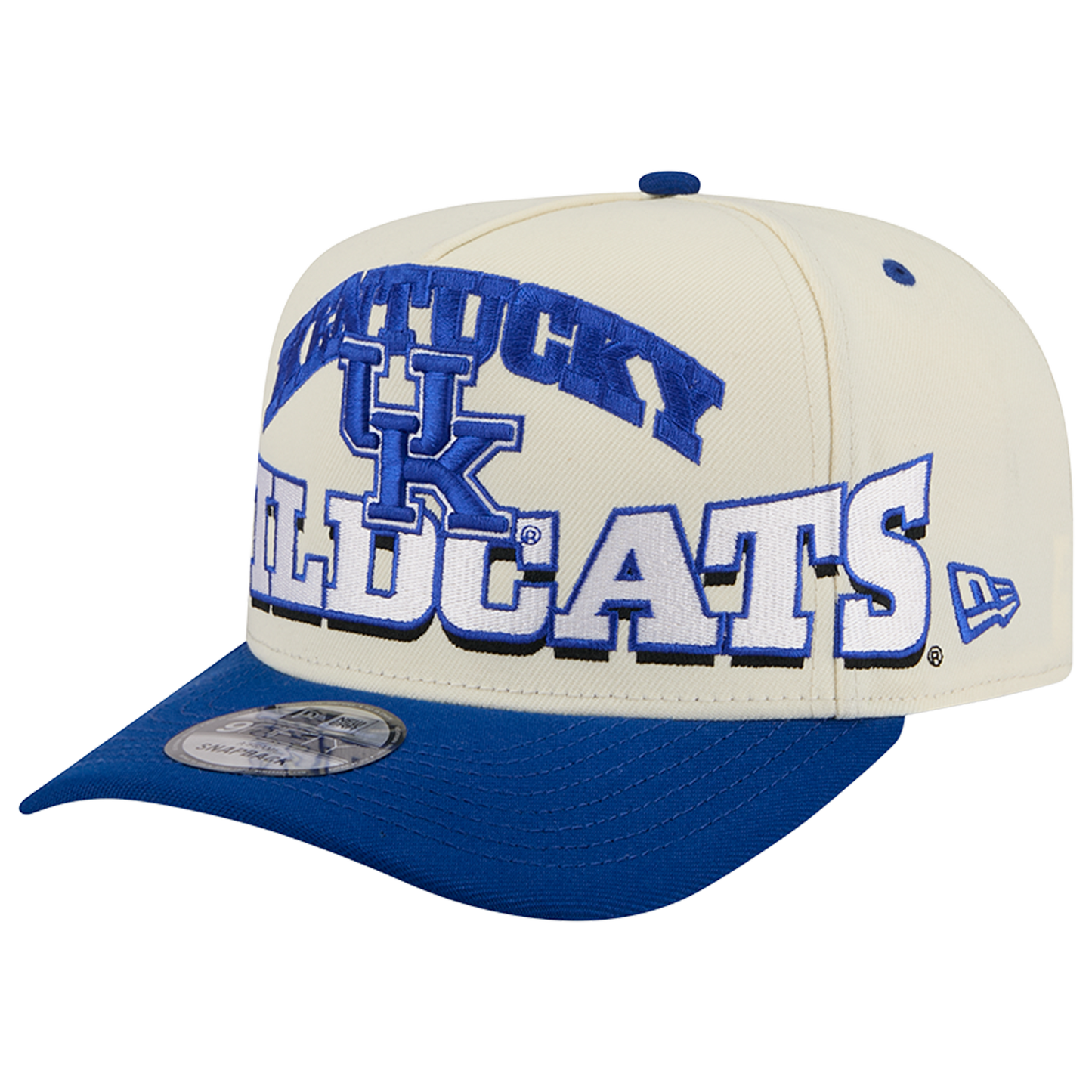 New Era Kentucky 26 9FIFTY A-Frame Cap - Men's - Blue/Tan/White
