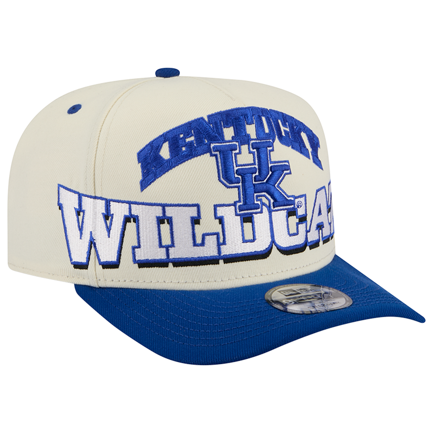 New Era Kentucky 26 9FIFTY A-Frame Cap - Men's - Blue/Tan/White