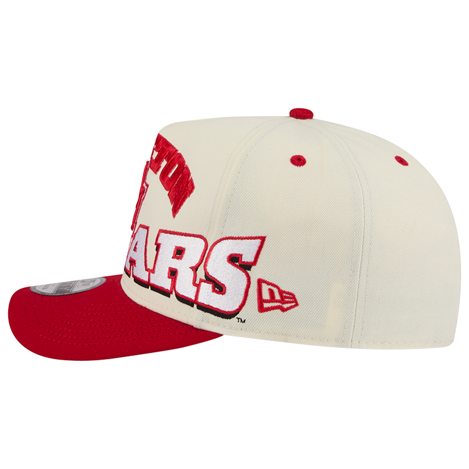 New Era Houston March Madness 26 950 A Frame Cap - Men's - Red/White/Tan