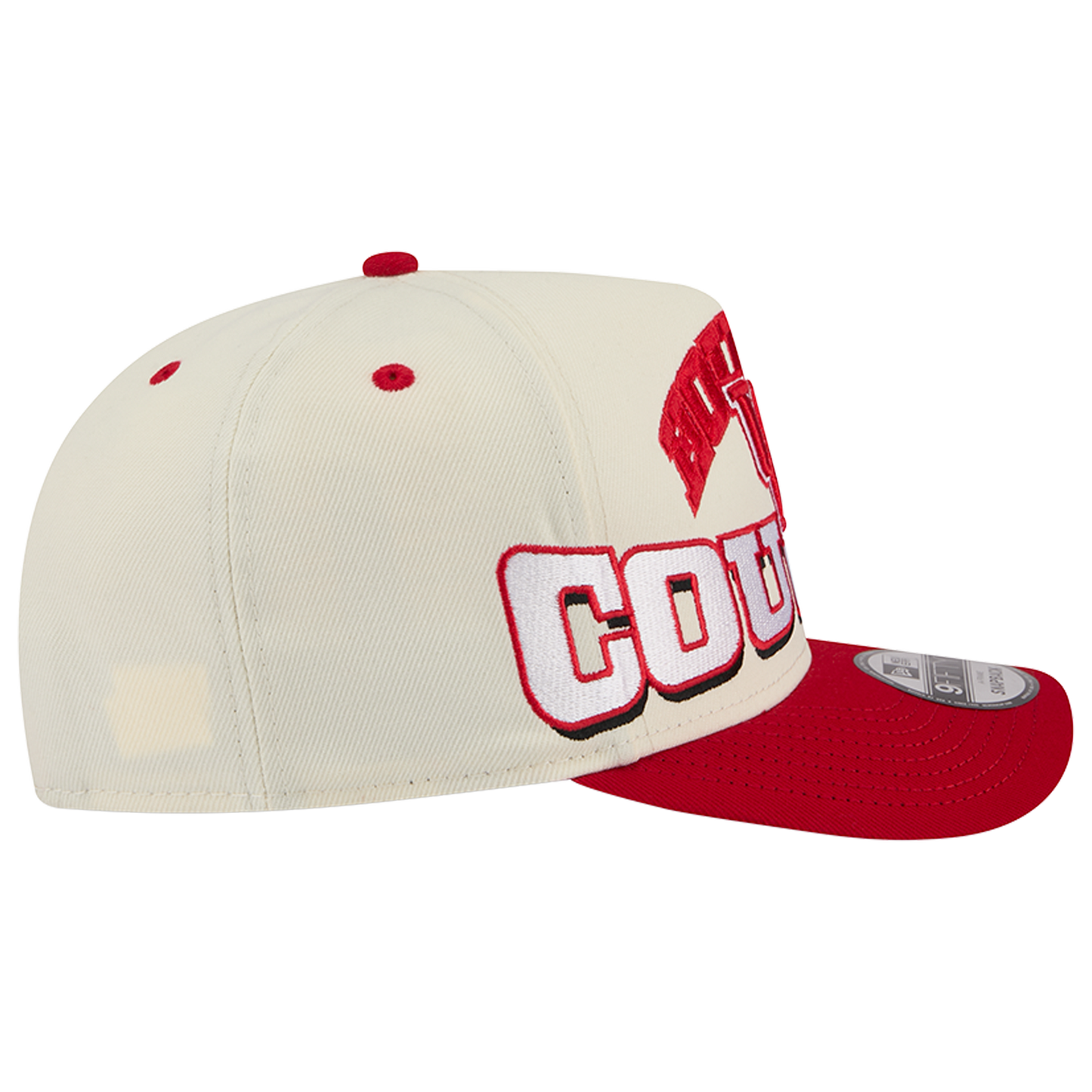 New Era Houston March Madness 26 950 A Frame Cap - Men's - Red/White/Tan