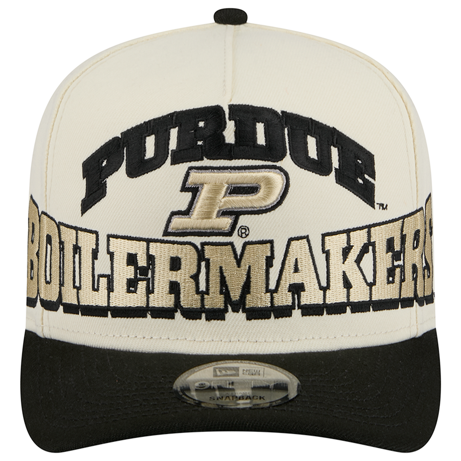 New Era Purdue 26 9FIFTY A-Frame Cap - Men's - Tan/Gold/Black