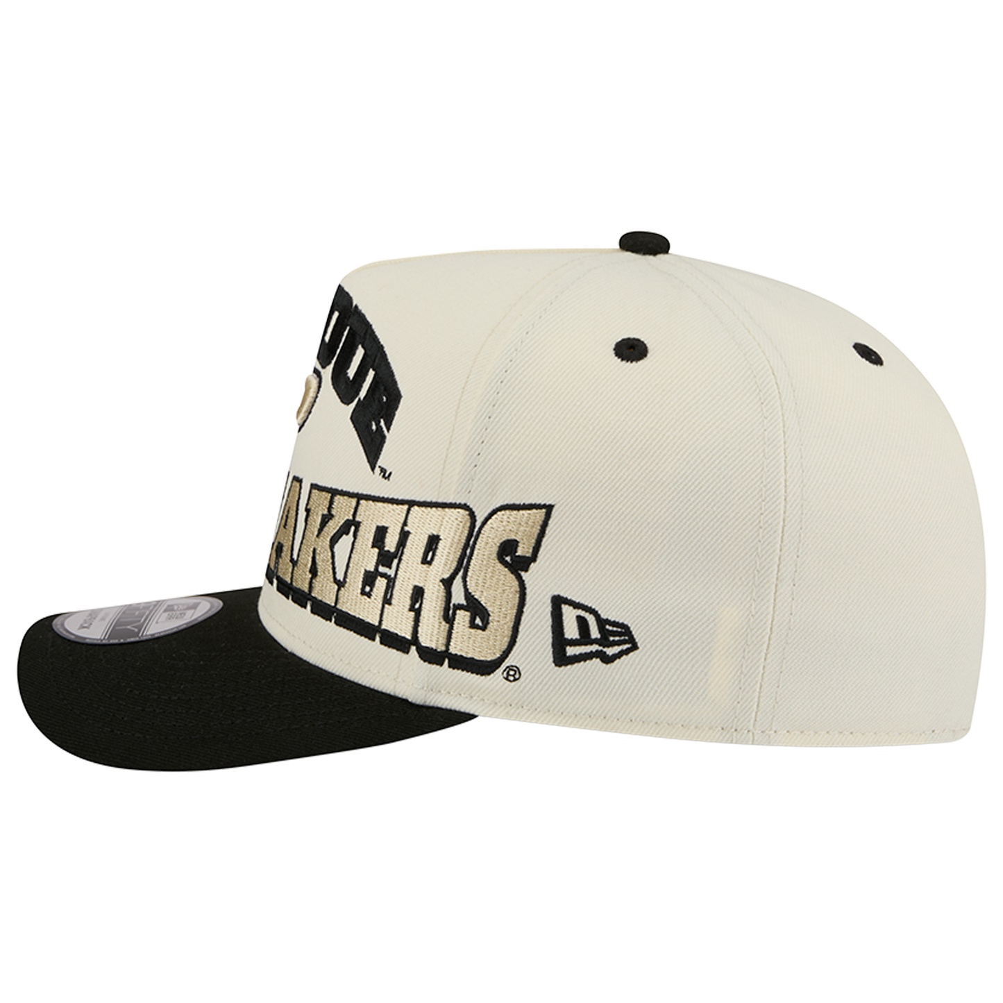 New Era Purdue 26 9FIFTY A-Frame Cap - Men's - Tan/Gold/Black