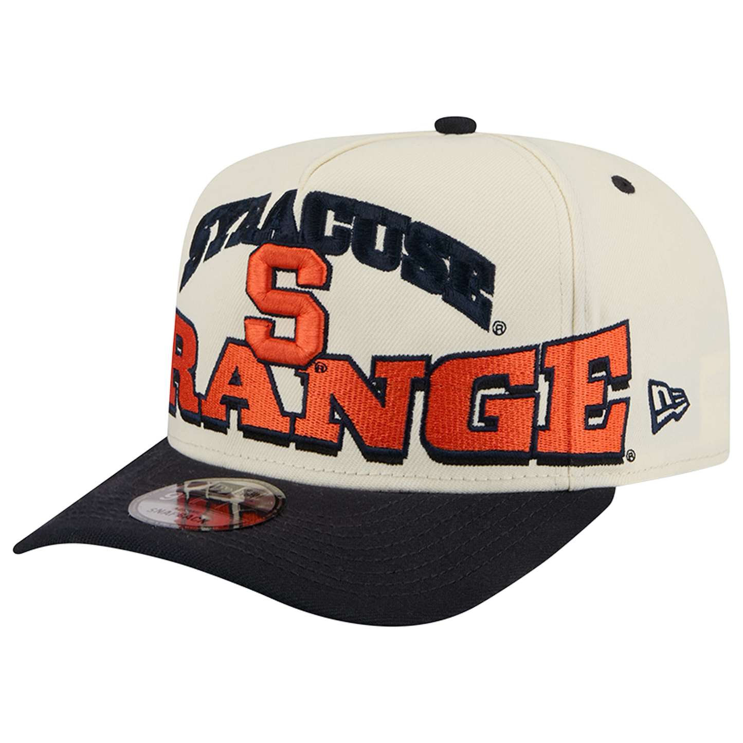 New Era Syracuse March Madness 26 950 A Frame Cap - Men's - Tan/Orange/Navy