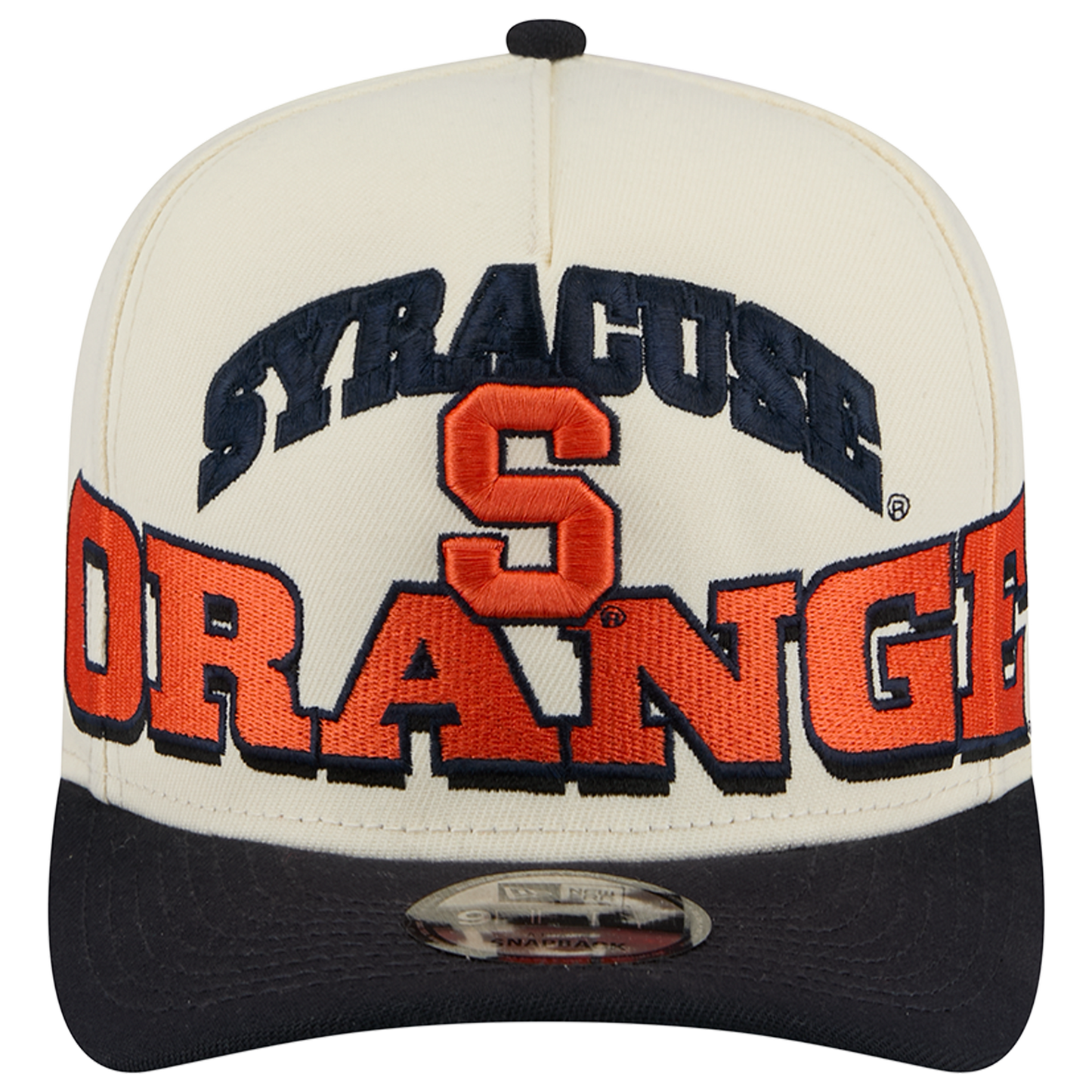 New Era Syracuse March Madness 26 950 A Frame Cap - Men's - Tan/Orange/Navy