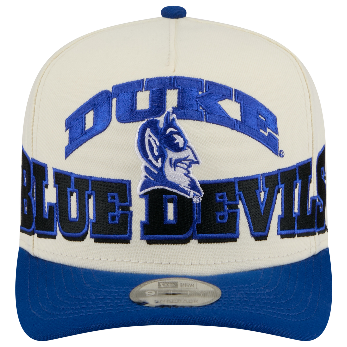 New Era Duke March Madness 26 950 A Frame Cap - Men's - Blue/Tan