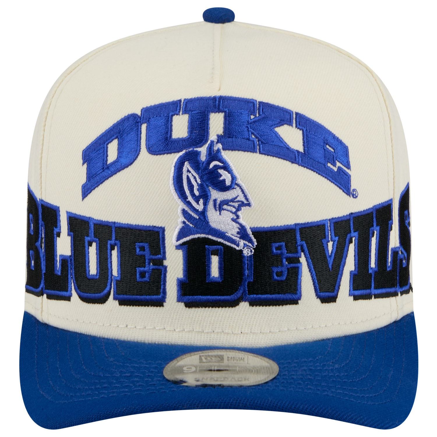 New Era Duke March Madness 26 950 A Frame Cap - Men's - Blue/Tan