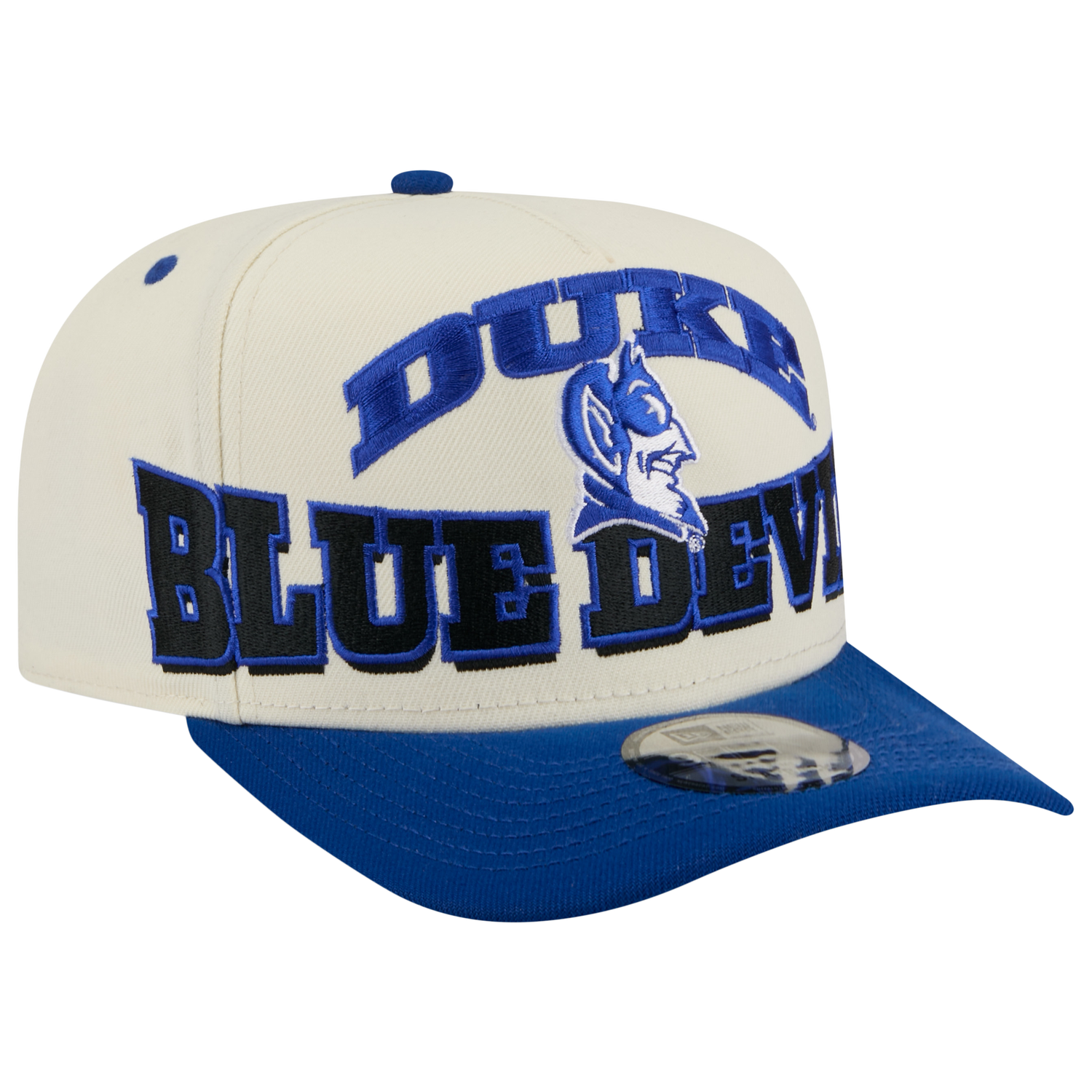 New Era Duke March Madness 26 950 A Frame Cap - Men's - Blue/Tan