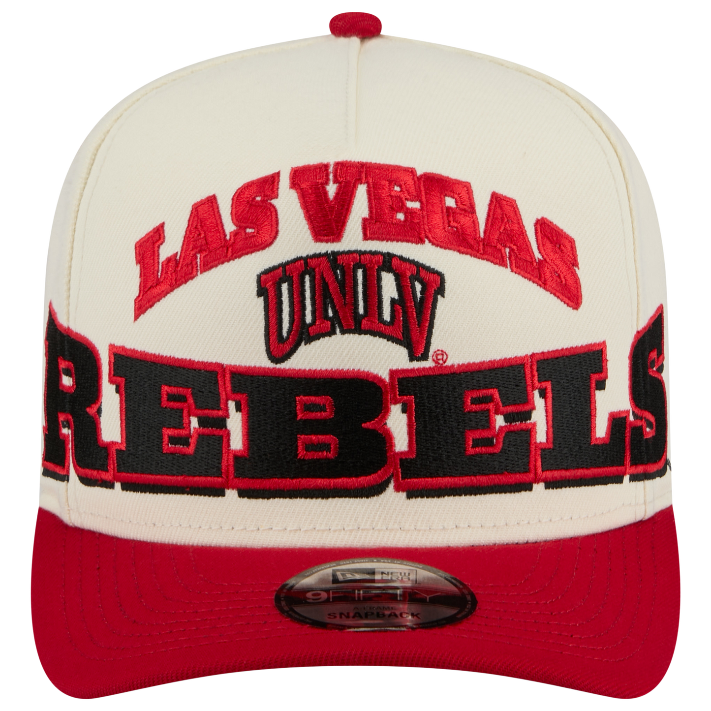 New Era UNLV March Madness 26 950 A Frame Cap - Men's - Tan/Red/Black