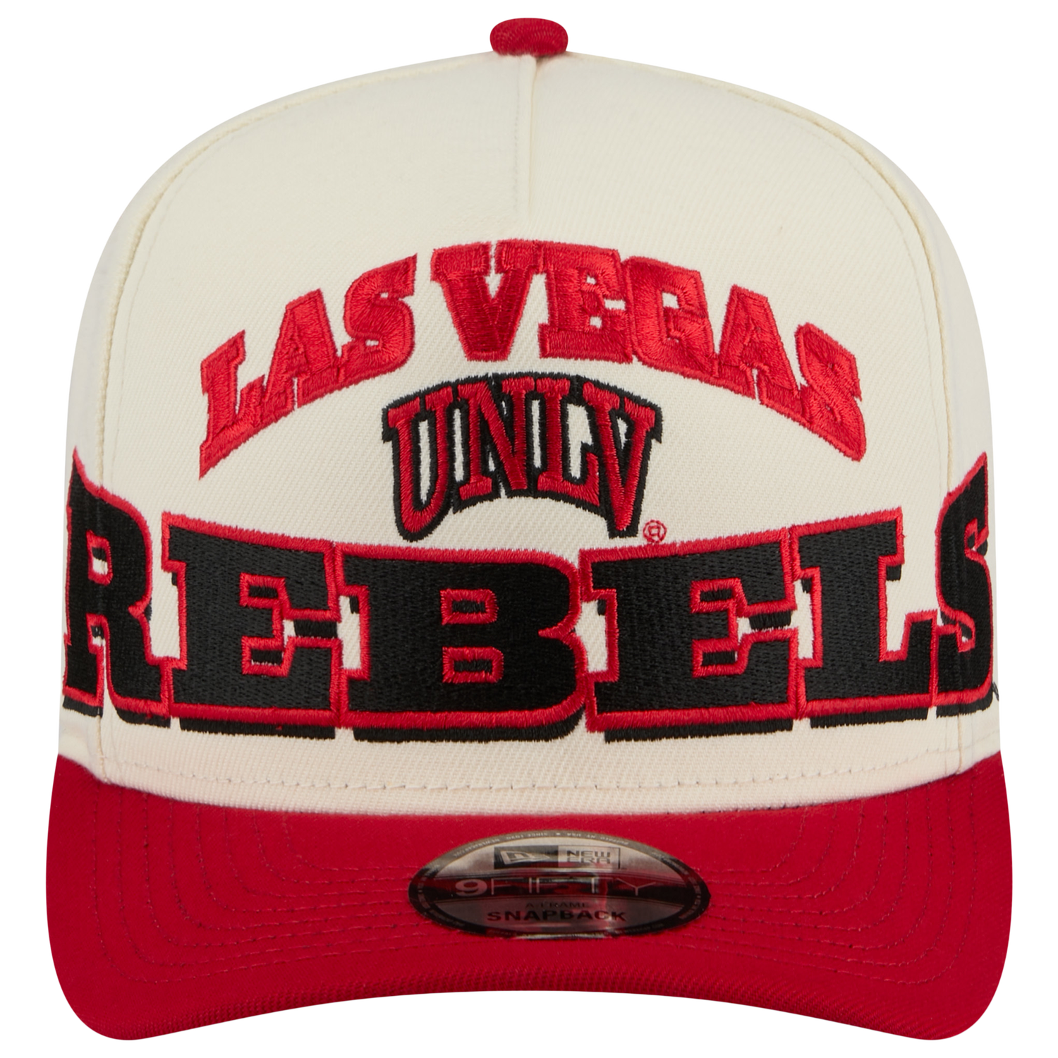 New Era UNLV March Madness 26 950 A Frame Cap - Men's - Tan/Red/Black