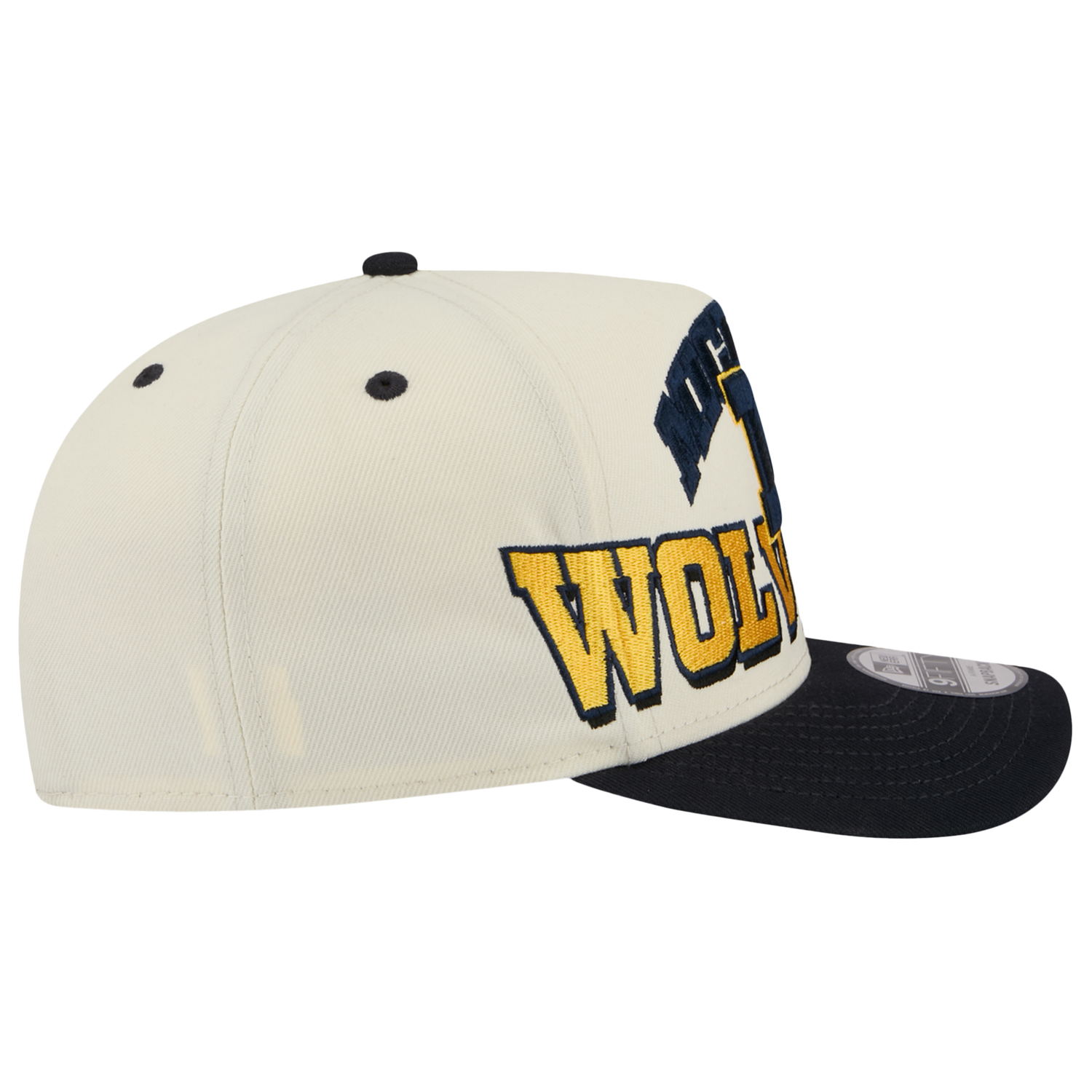 New Era Michigan March Madness 26 950 A Frame Cap - Men's - Tan/Navy/Yellow
