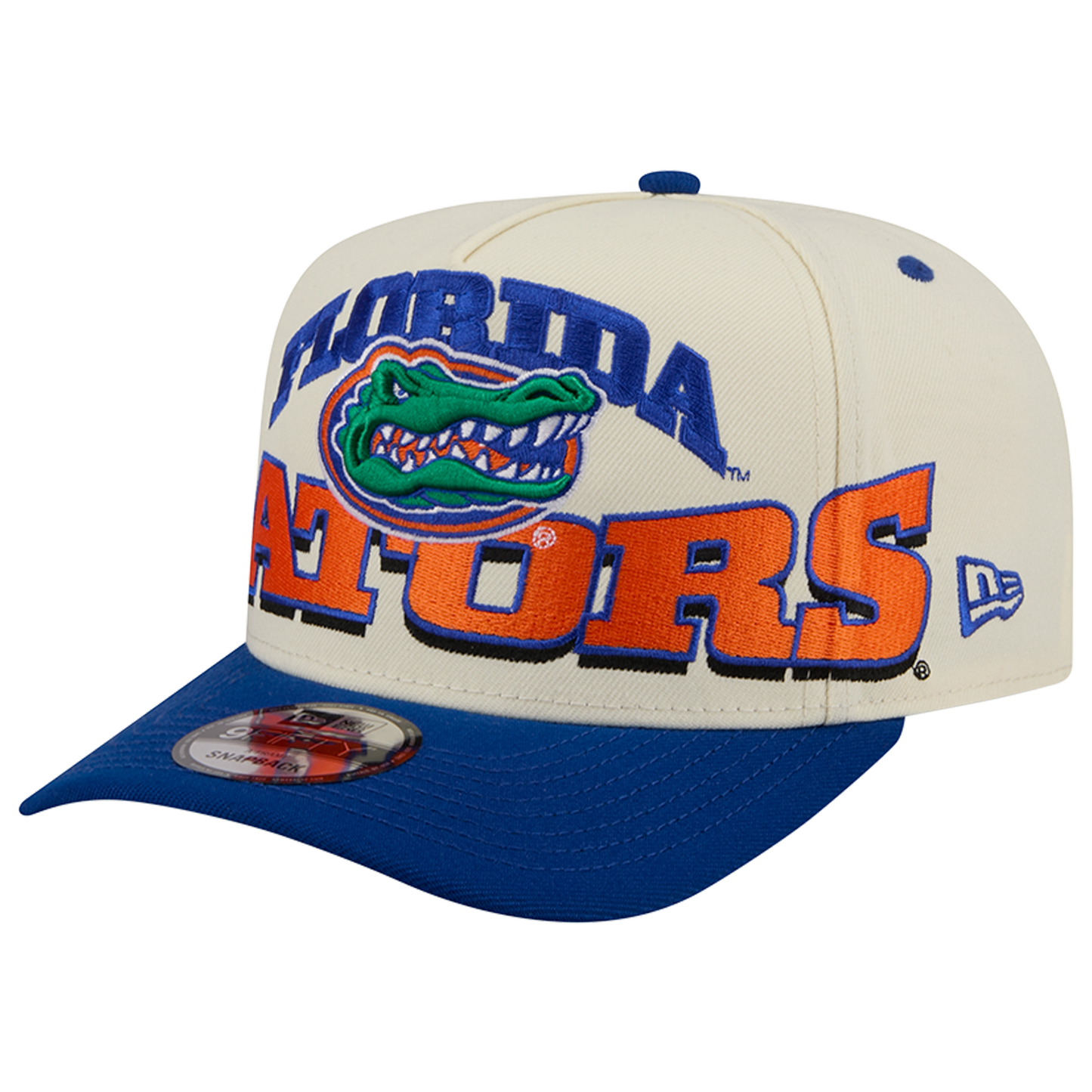 New Era Florida March Madness 26 950 A Frame Cap - Men's - Tan/Blue/Orange