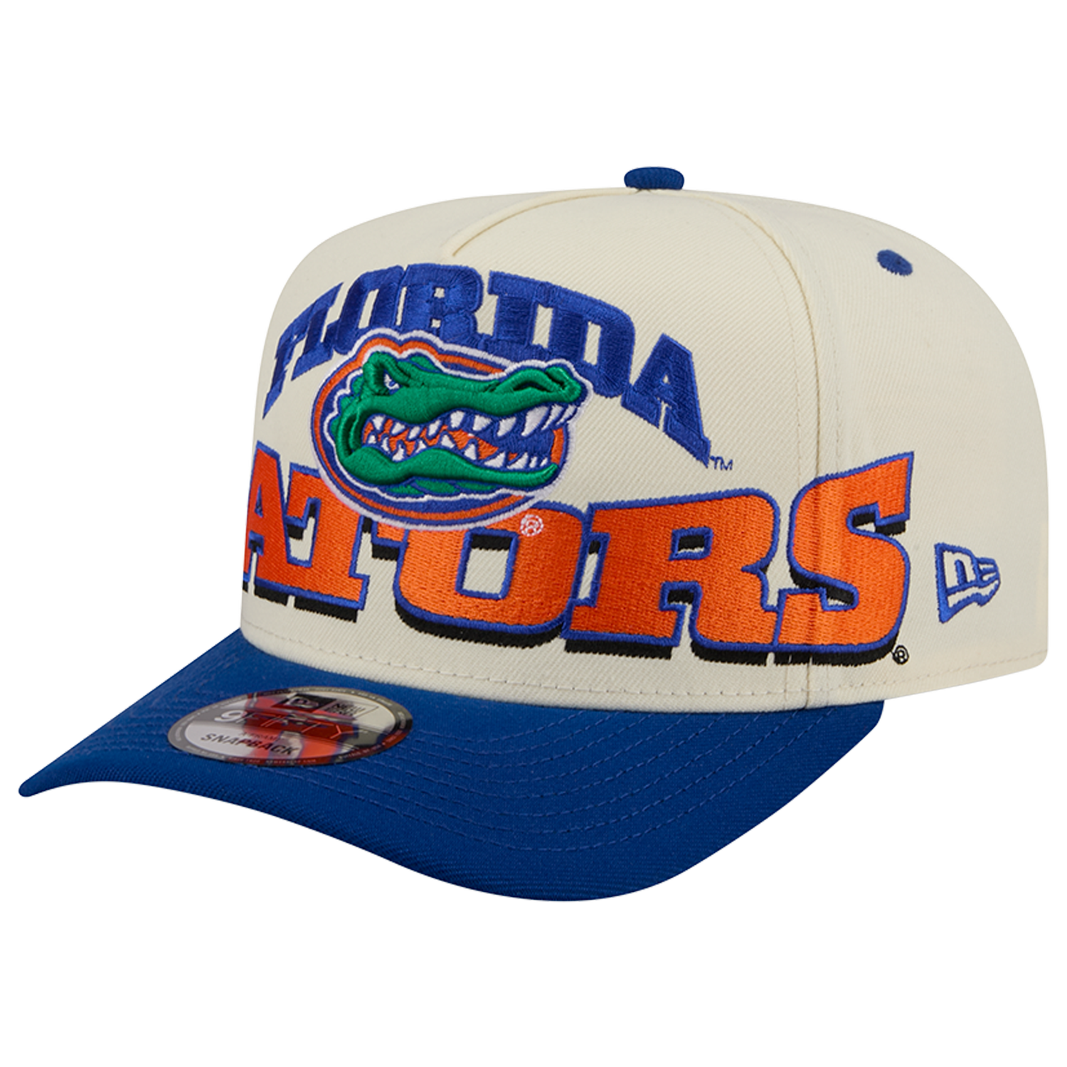 New Era Florida March Madness 26 950 A Frame Cap - Men's - Tan/Blue/Orange