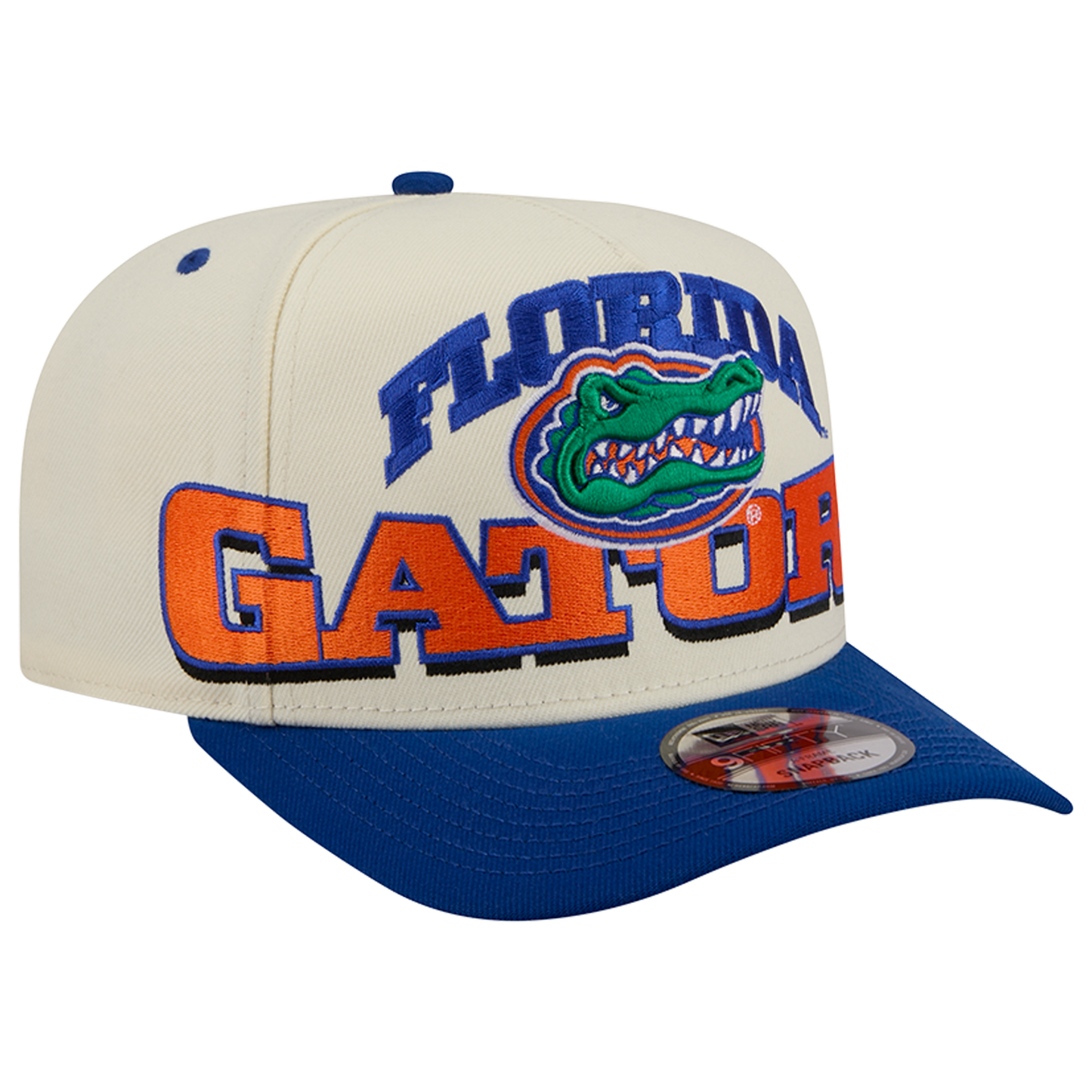 New Era Florida March Madness 26 950 A Frame Cap - Men's - Tan/Blue/Orange