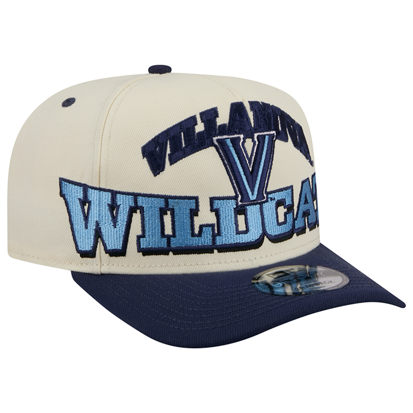 New Era Villanova 26 9FIFTY A-Frame Cap - Men's - Tan/Carolina/Navy