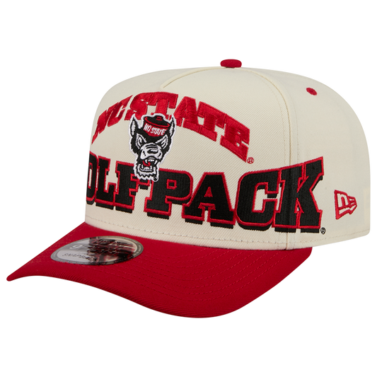 New Era NC State 26 9FIFTY A-Frame Cap - Men's - Black/Tan/Red