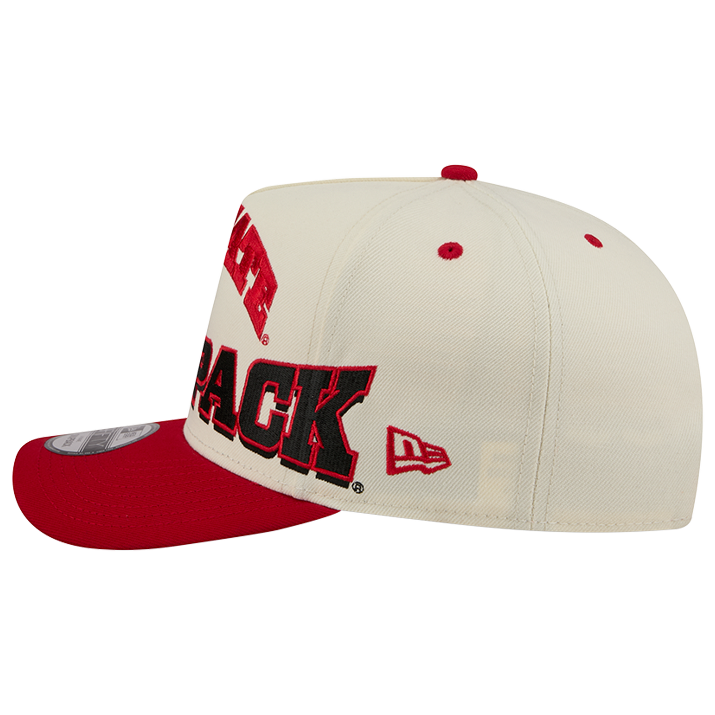 New Era NC State 26 9FIFTY A-Frame Cap - Men's - Black/Tan/Red