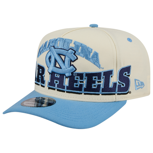 New Era North Carolina 26 9FIFTY A-Frame Cap - Men's - Carolina/Tan/Navy