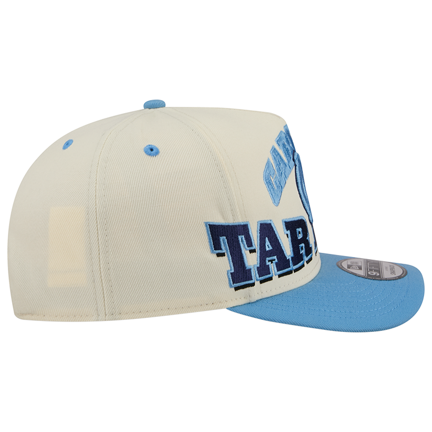 New Era North Carolina 26 9FIFTY A-Frame Cap - Men's - Carolina/Tan/Navy