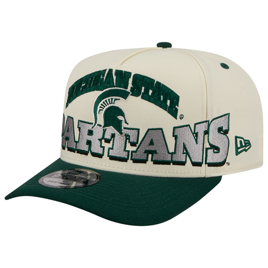 New Era Michigan State 26 9FIFTY A-Frame Cap - Men's - Tan/Green/Gray