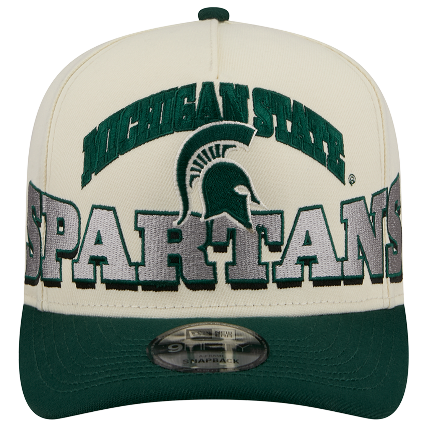New Era Michigan State 26 9FIFTY A-Frame Cap - Men's - Tan/Green/Gray
