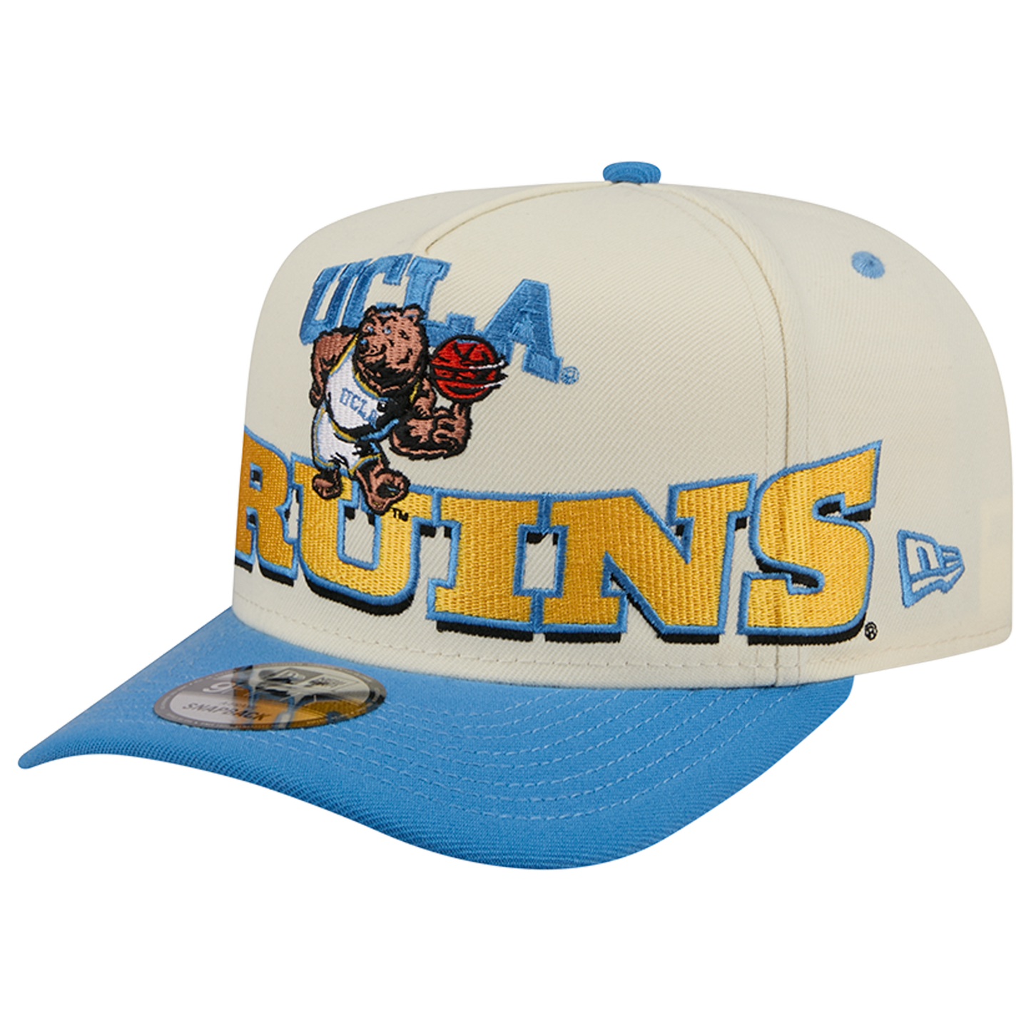 New Era UCLA 26 9FIFTY A-Frame Cap - Men's - Yellow/Tan/Blue