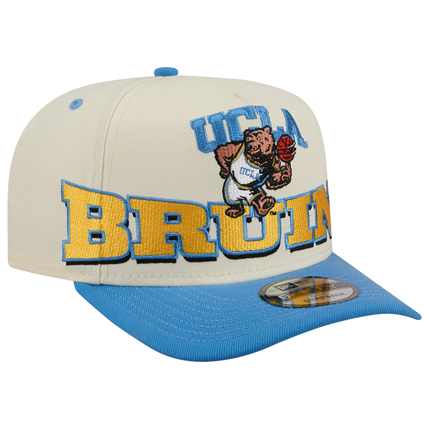 New Era UCLA 26 9FIFTY A-Frame Cap - Men's - Yellow/Tan/Blue