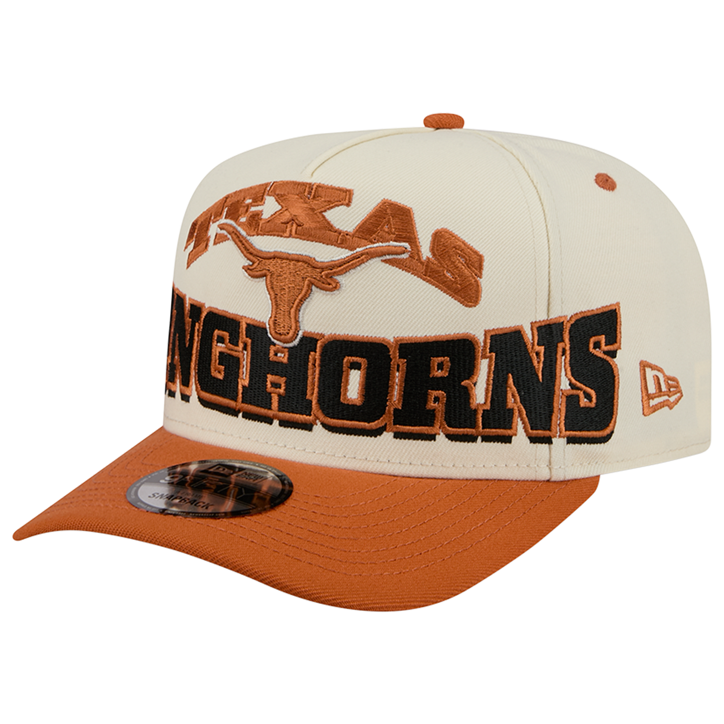 New Era Texas 26 9FIFTY A-Frame Cap - Men's - Tan/Orange/Black