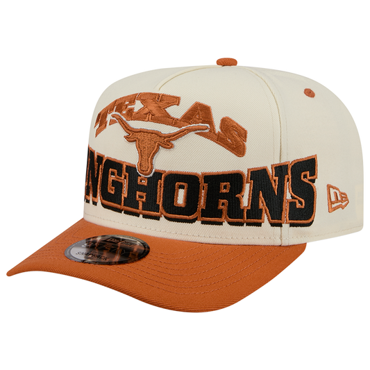 New Era Texas 26 9FIFTY A-Frame Cap - Men's - Tan/Orange/Black