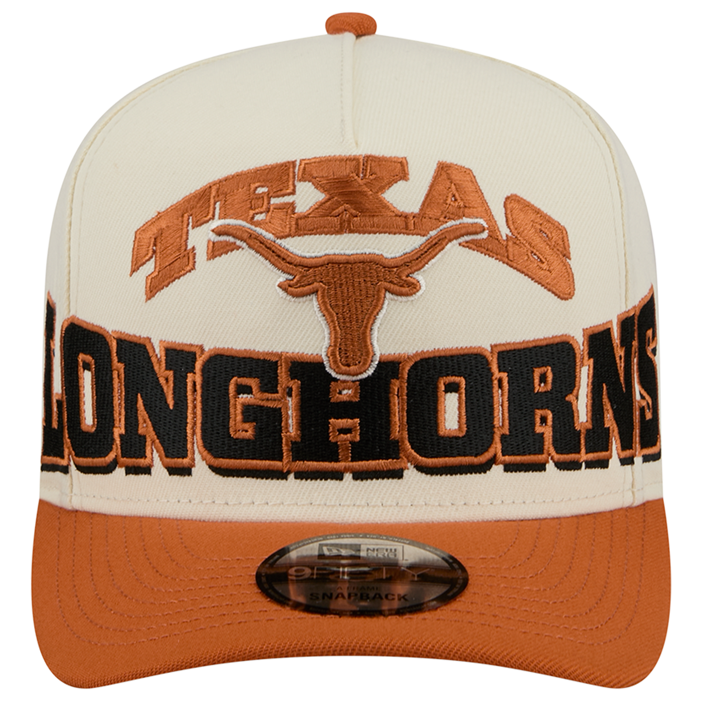 New Era Texas 26 9FIFTY A-Frame Cap - Men's - Tan/Orange/Black