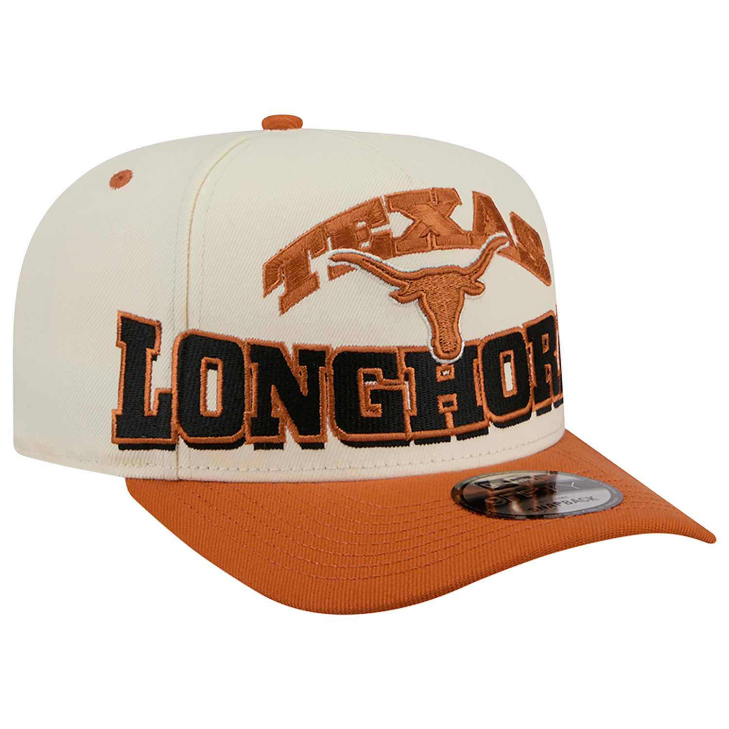 New Era Texas 26 9FIFTY A-Frame Cap - Men's - Tan/Orange/Black