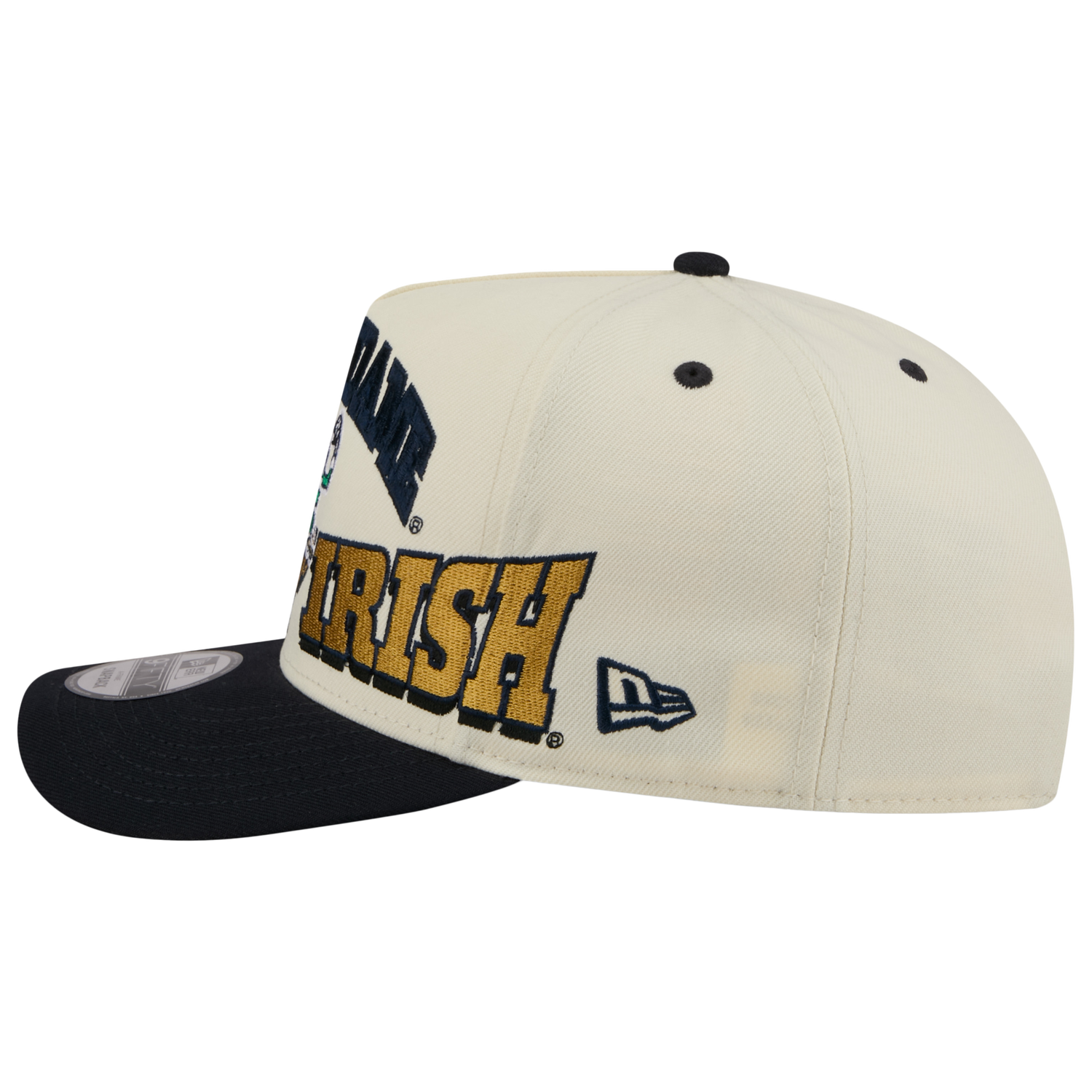 New Era Notre Dame March Madness 26 950 A Frame Cap - Men's - Gold/Tan/Navy